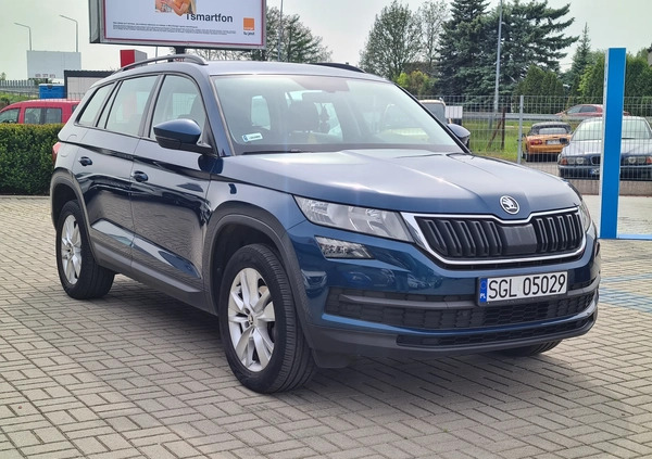 Skoda Kodiaq cena 93900 przebieg: 118350, rok produkcji 2018 z Rybnik małe 92